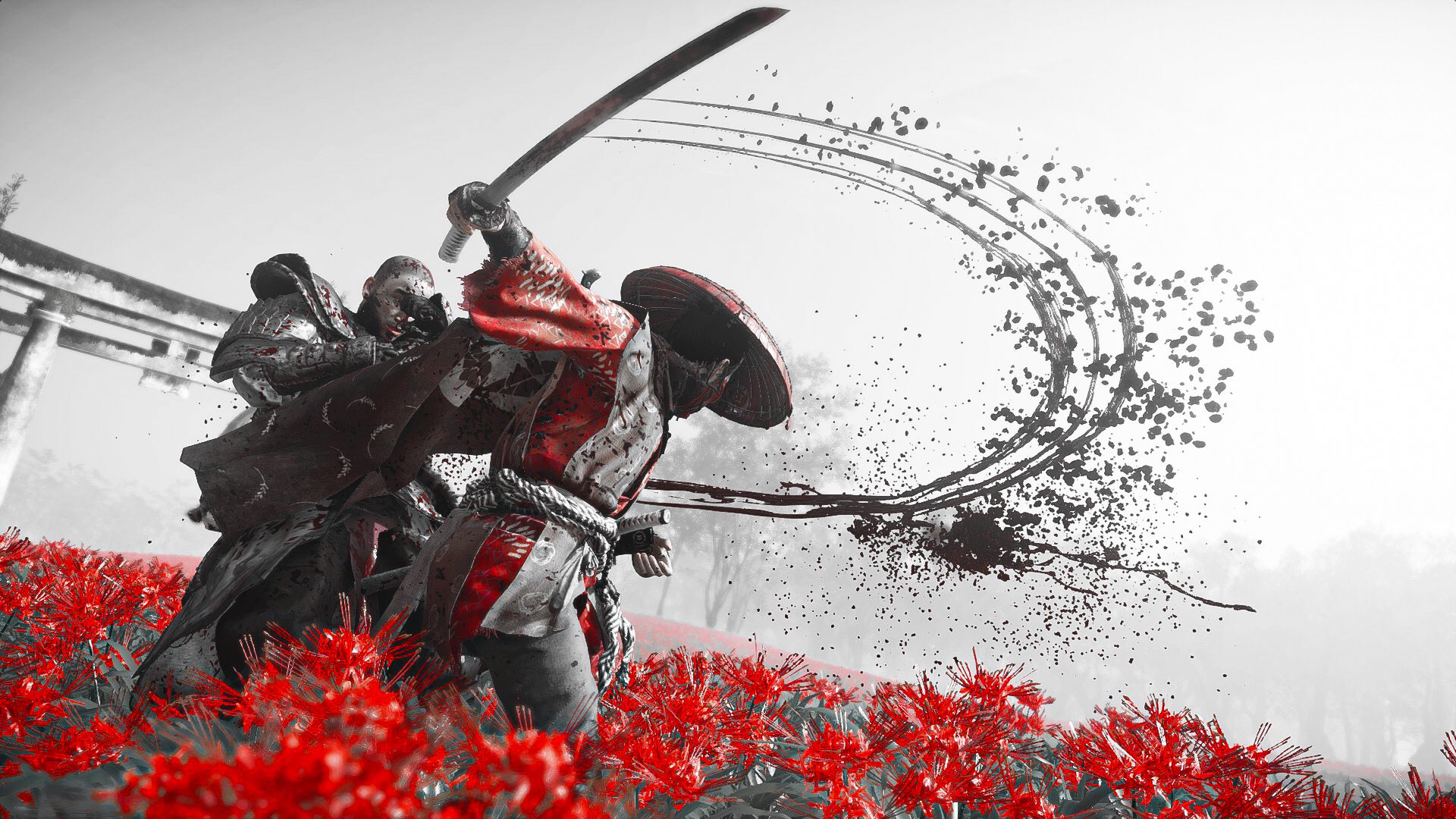 Ютубер проходит Ghost of Tsushima на геймпаде-катане. Как это выглядит - изображение обложка