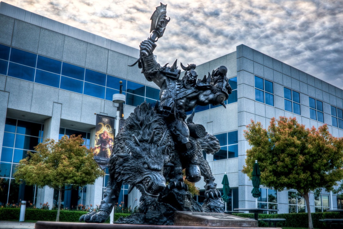 В штаб-квартире Blizzard заклеили высказывания о свободе слова - изображение обложка