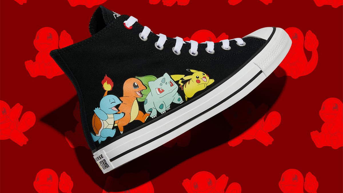 Converse анонсировал коллекцию одежды в коллаборации с Pokemon