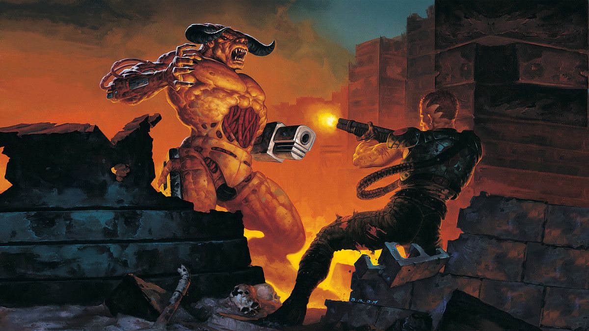 Разработчик Doom 2 провел тур по своему дому, который воссоздал в игре - изображение обложка