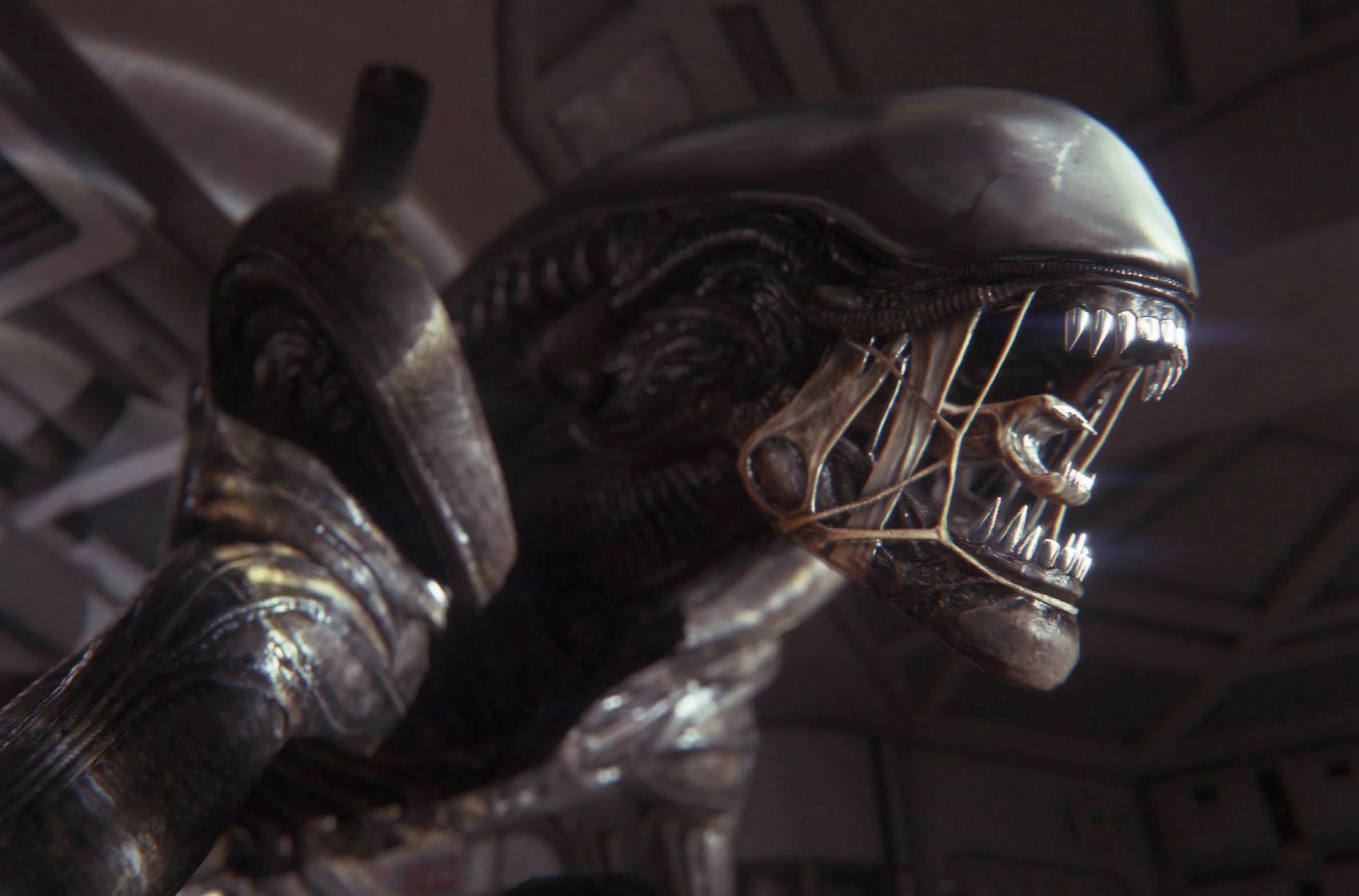 На новых скриншотах Alien: Isolation разгуливает ксеноморф
 - изображение обложка