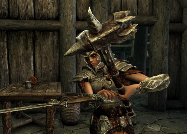 Гифка дня: отрицающий гравитацию меч в «Скайриме» - изображение обложка