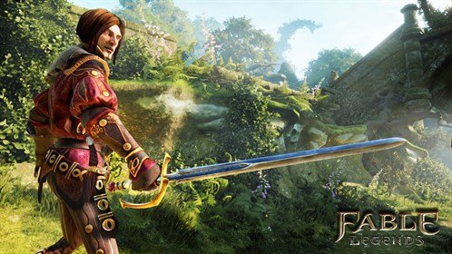 Герой голубых кровей показался на снимке Fable Legends
 - изображение обложка