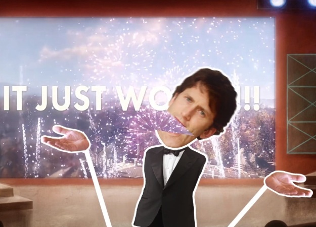 Тодд Говард весело поет о своей «маленькой лжи» в потрясающем фанатском клипе It Just Works - изображение обложка