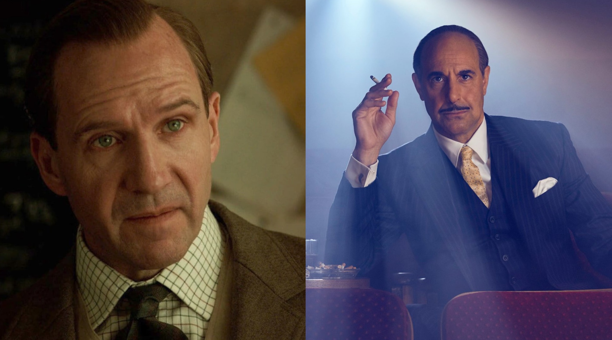 Обложка: Рэйф Файнс и Стэнли Туччи