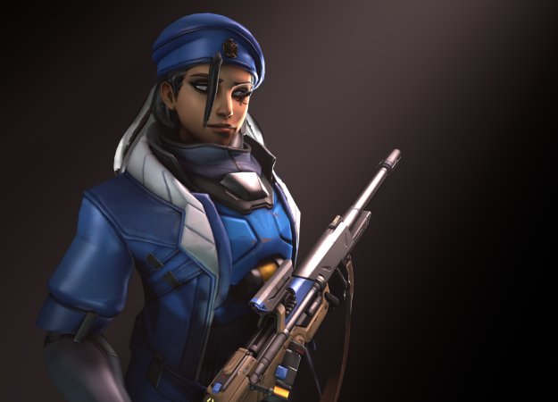 Косплей дня: прекрасная капитан Ана Амари из Overwatch - изображение обложка