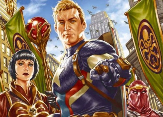 Достойнейший человек! Капитан-Гидра поднял молот Тора - изображение обложка