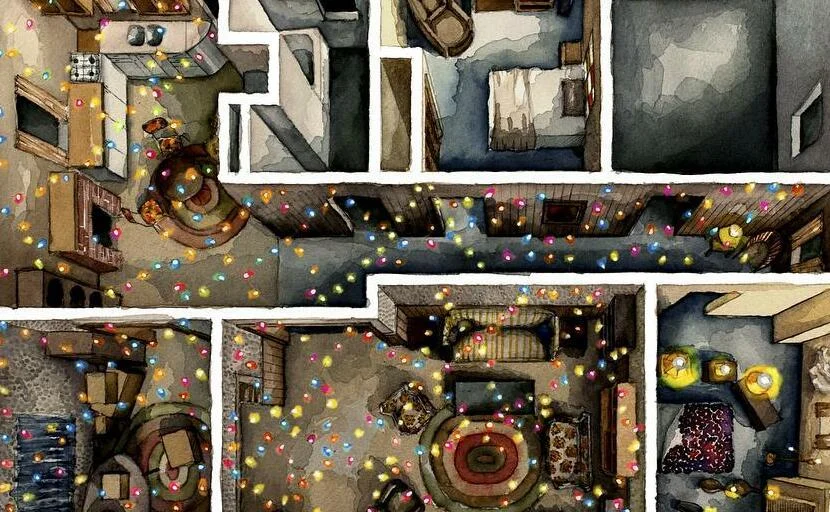 Instagram дня: как выглядит планировка домов из фильмов и сериалов - изображение обложка