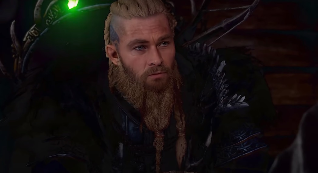 DeepFake: Крис Хемсворт, сыгравший Тора, стал героем Assassinʼs Creed: Valhalla - изображение обложка