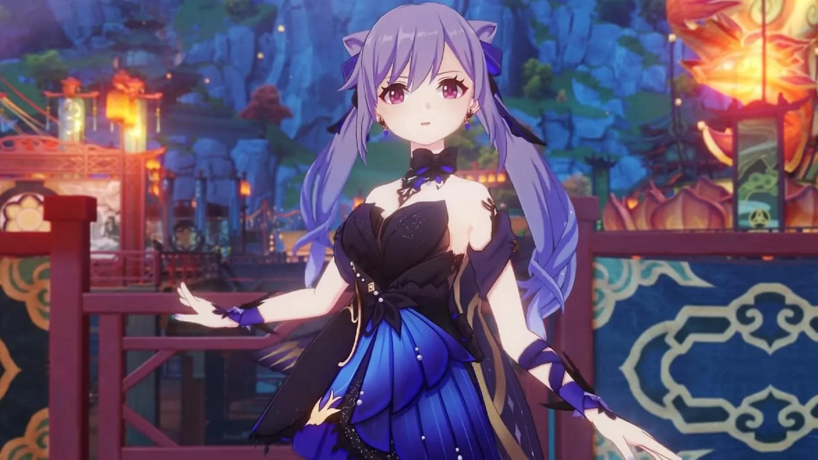 Обложка: Кэ Цин в игре Genshin Impact