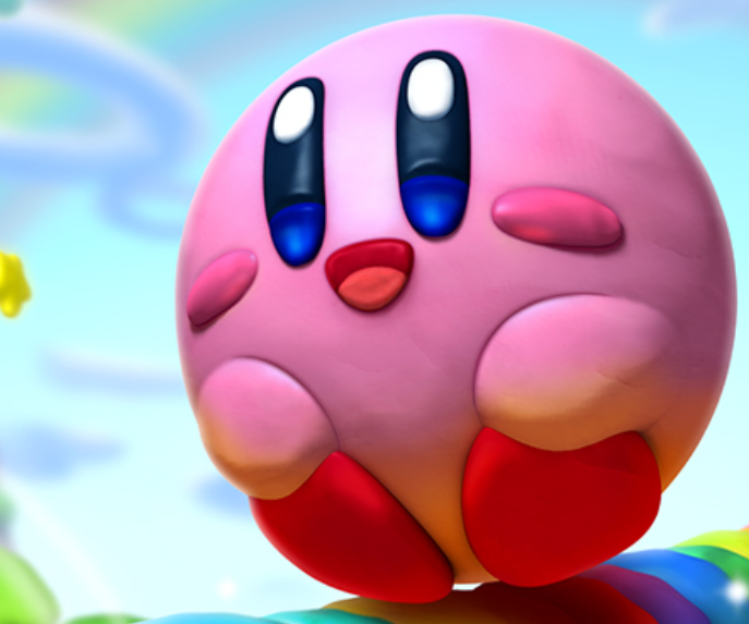Розовый шар растрогала бабочка в трейлере Kirby and the Rainbow Curse - изображение обложка