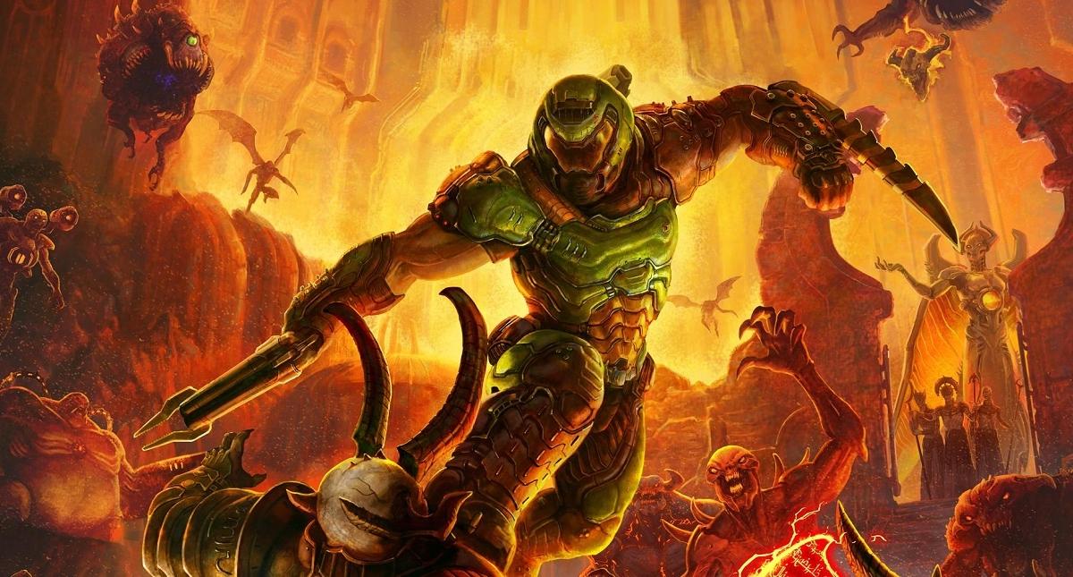 2 минуты жесточайших добиваний в Doom Eternal. Как быстро надоест на них смотреть в игре? - изображение обложка