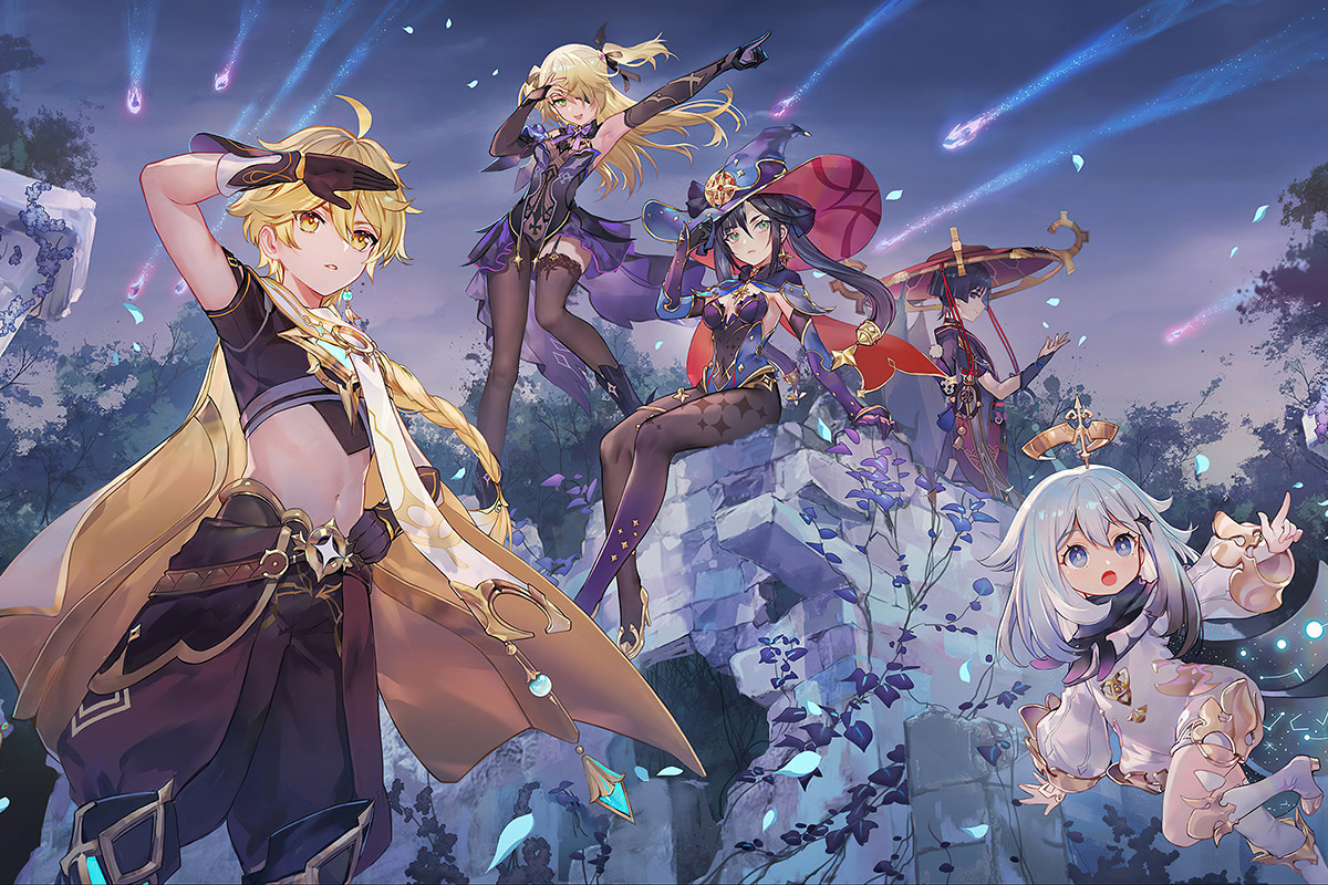 Учителю в Китае удалось выбить редких персонажей в Genshin Impact для своего ученика - изображение обложка