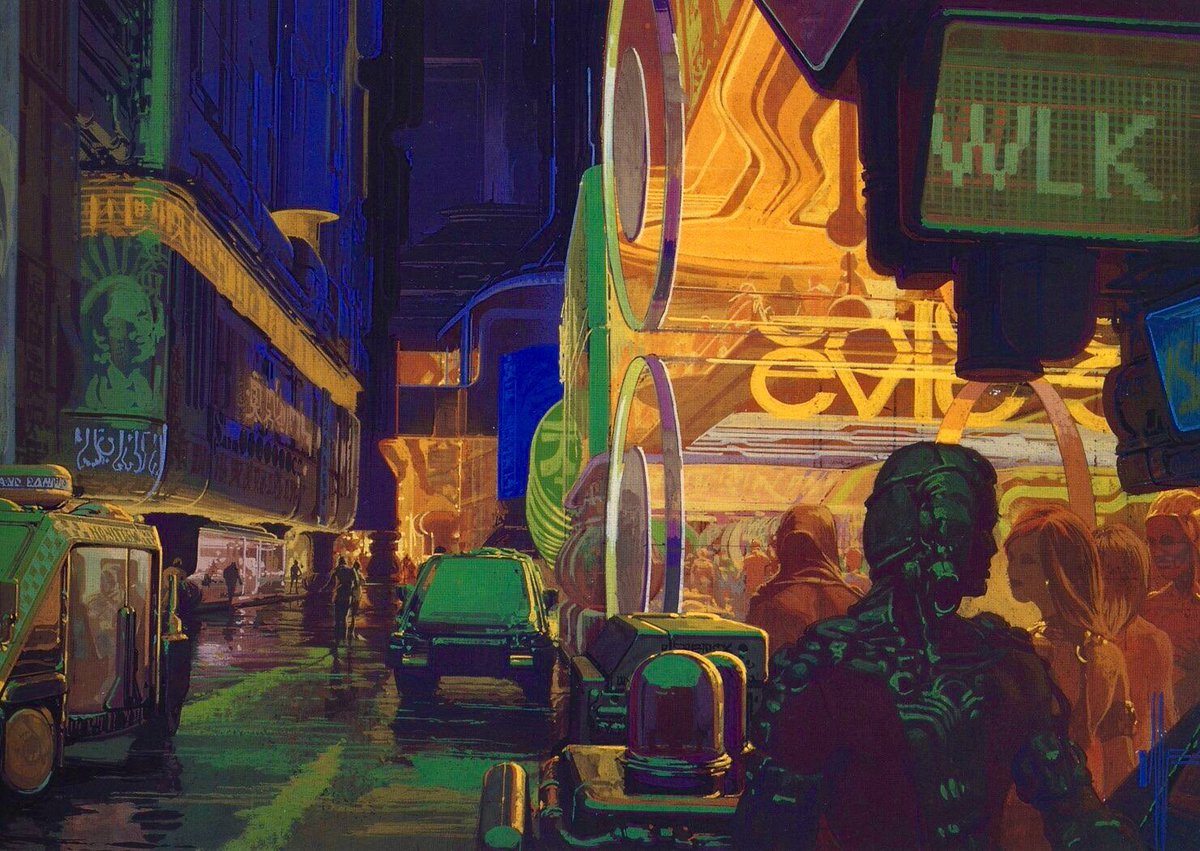 Умер Сид Мид — концепт-художник «Чужих» и «Бегущего по лезвию» - изображение обложка