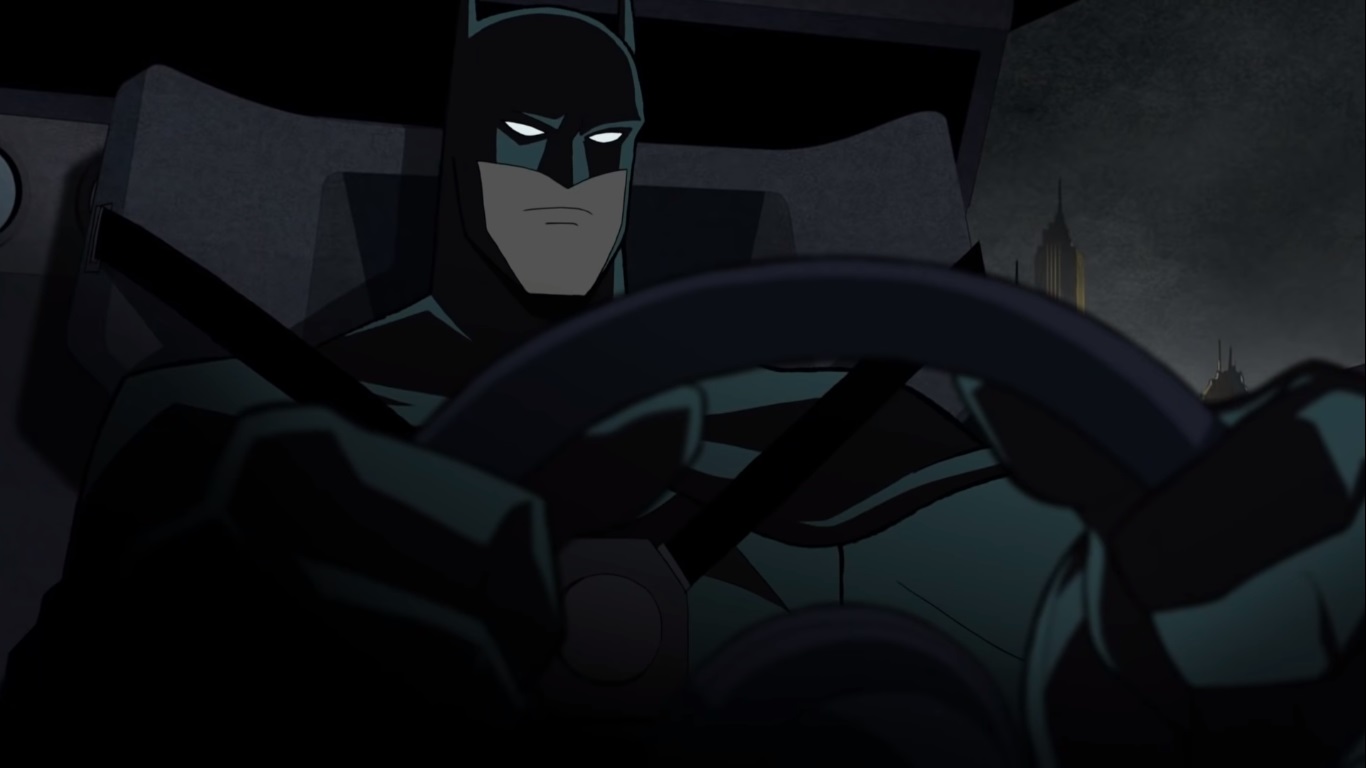 «Бэтмен: Долгий Хэллоуин»: вышел отрывок с погоней Тёмного рыцаря на бэтмобиле - изображение обложка