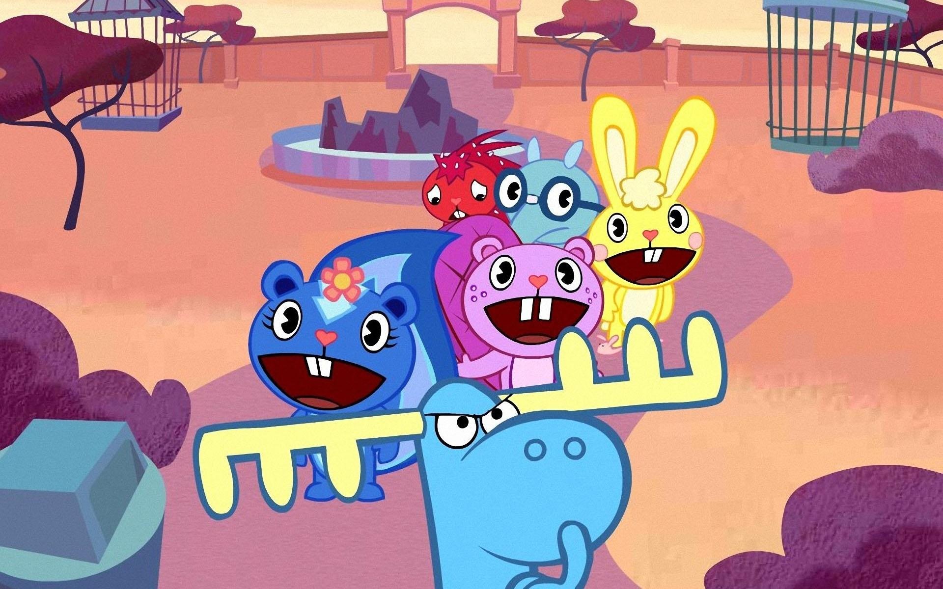 В России запретили ссылки с мультиком Happy tree friends, где звери убивают  друг друга | Канобу