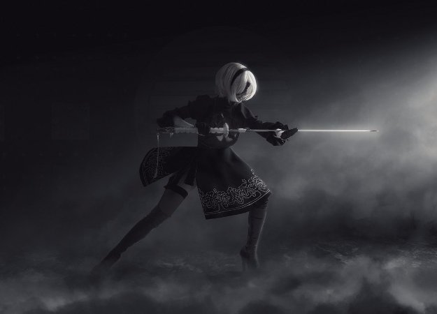 Косплей дня: андроид 2B из NieR: Automata - изображение обложка