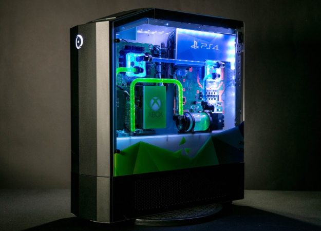 Мечта геймера: под одним корпусом системы Big O находится ПК, PS4 Pro, Xbox One X и Nintendo Switch - изображение обложка