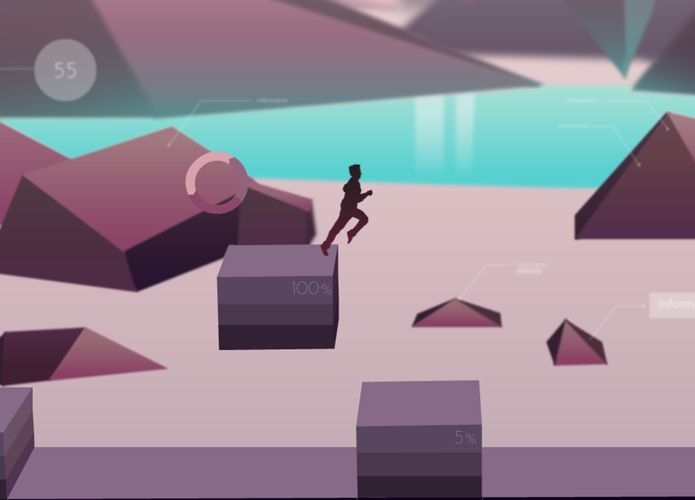 Инфографический платформер Metrico расчертит PS Vita в августе - изображение обложка