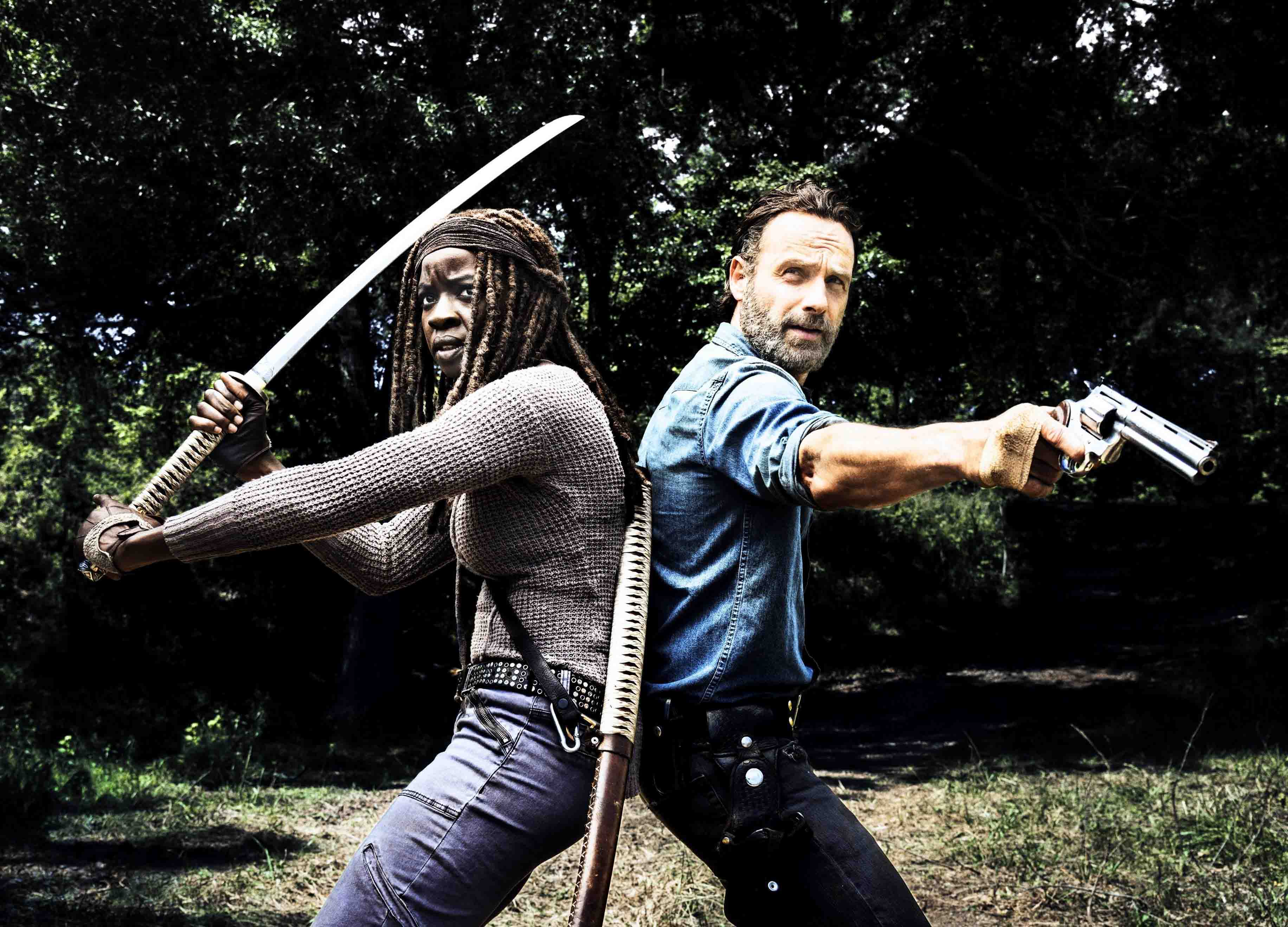 Потрясающие фото 8 сезона «Ходячих мертвецов»: Рик, Ниган, Мишонн! - изображение обложка