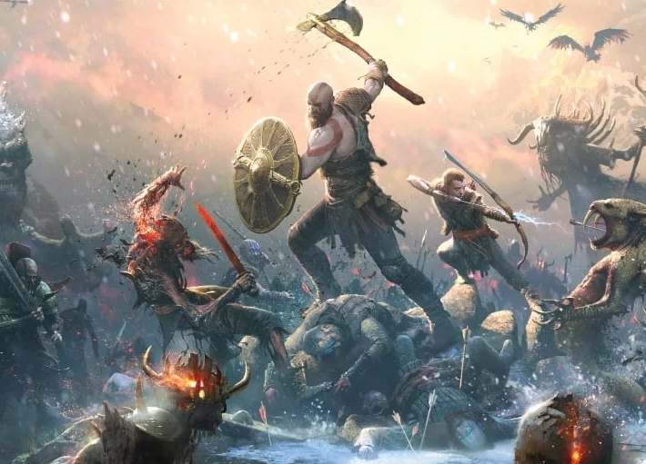 Оглушить и разорвать на части! Новые подробности геймплея God of War - изображение обложка
