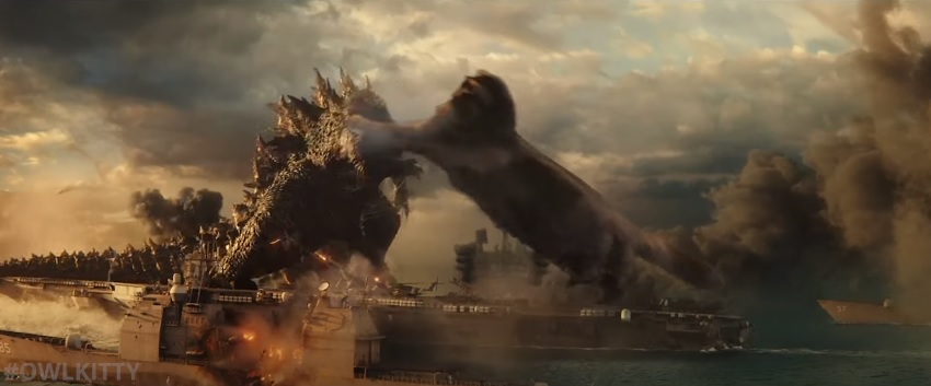 «Годзилла против Китти»: в трейлере фильма заменили Конга на кошку - изображение обложка