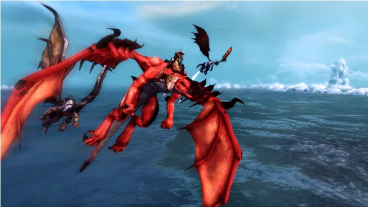 Опубликованы новые скриншоты Crimson Dragon - изображение обложка