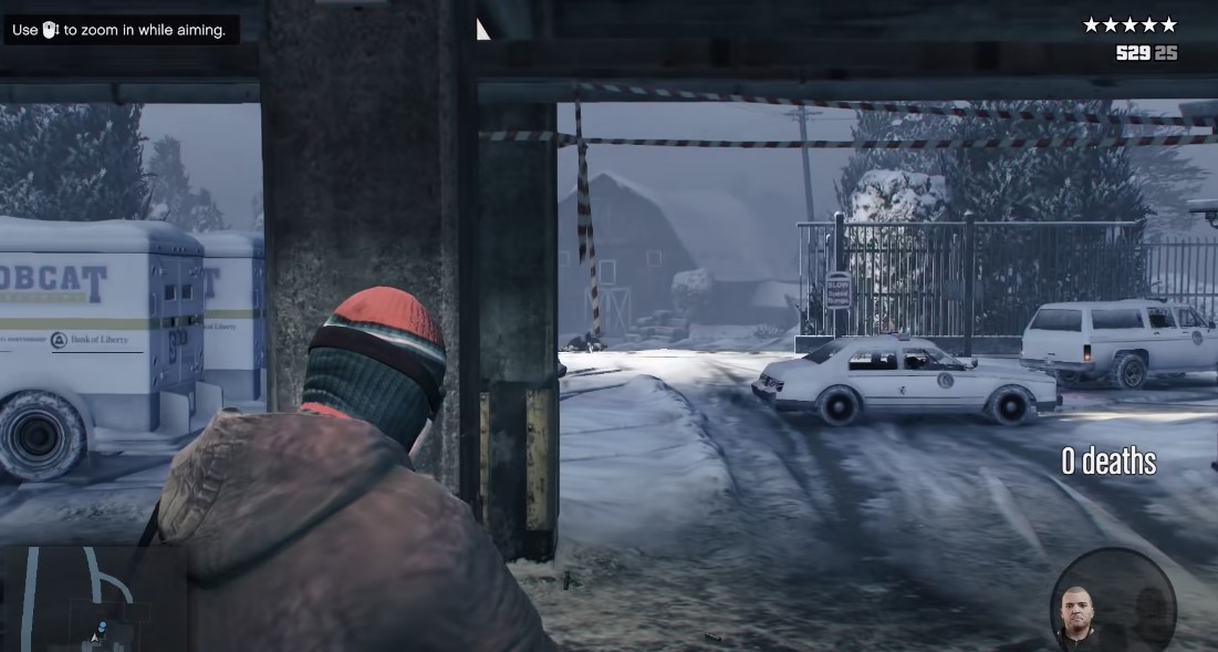 Фанат GTA 5 первым прошёл игру, не получив никакого урона - изображение обложка