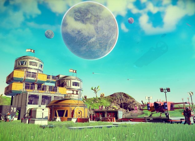 Гифка дня: к чему приводит бесконечное строительство в No Manʼs Sky Next - изображение обложка