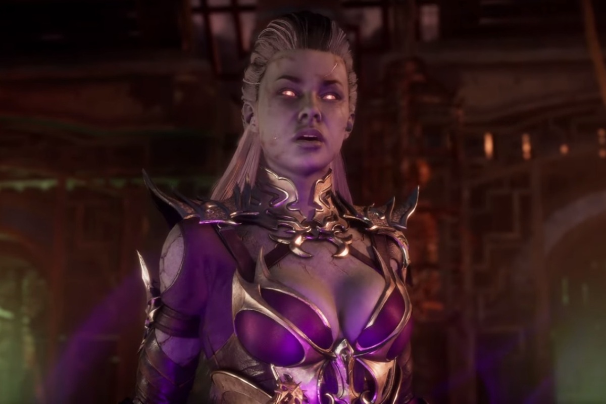 Вышел геймплейный ролик Mortal Kombat 11 с Синдел. Она срывает кожу с врагов своим криком!
