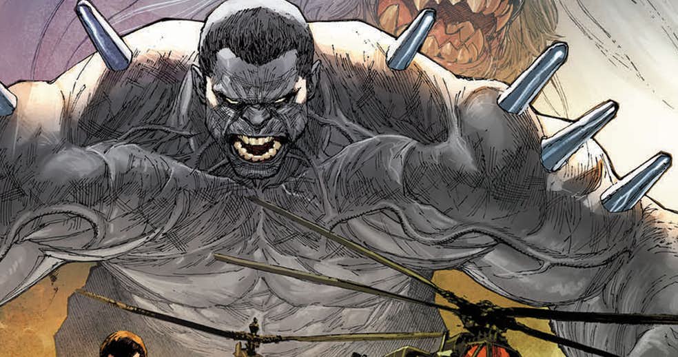 Marvel выпустит сольный комикс про гибрид Халка и Росомахи - изображение обложка