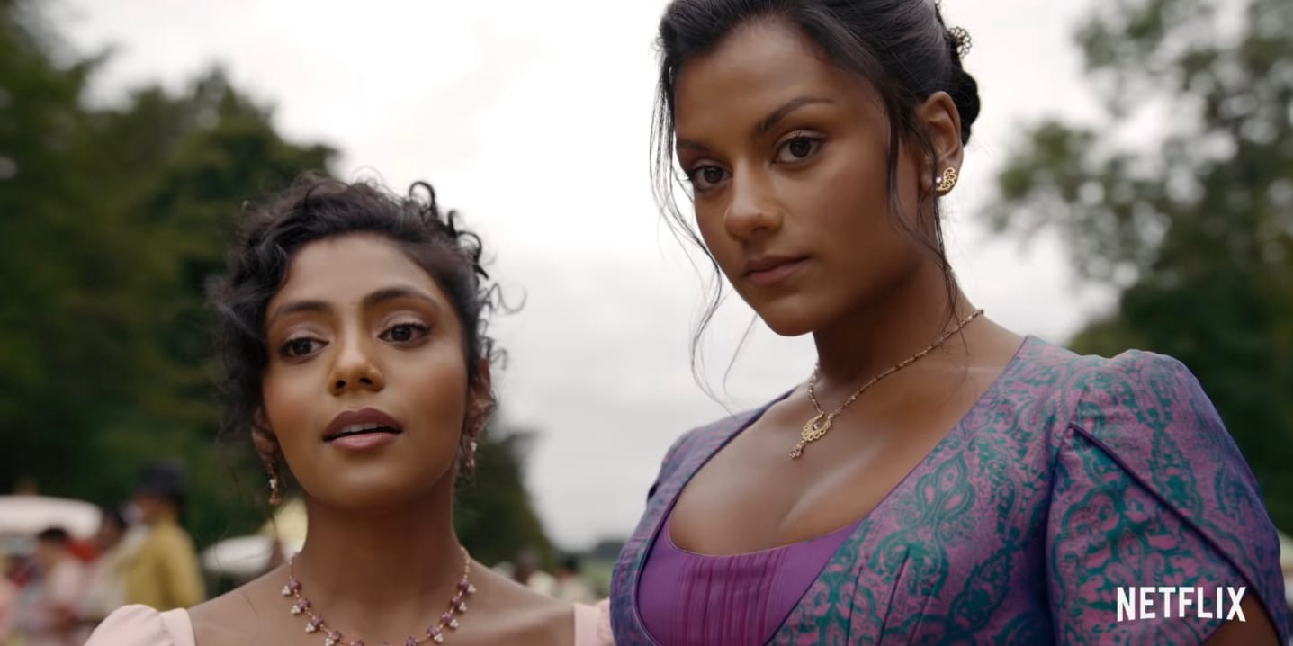 Обложка: кадр из сериала «Бриджертоны»