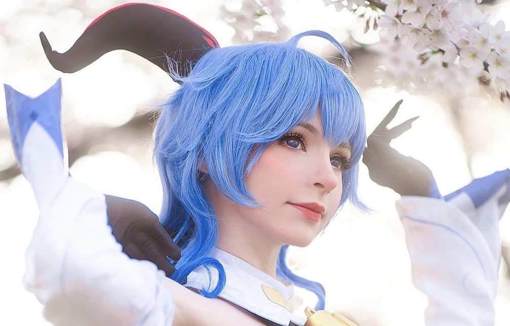 Японка показала косплей Гань Юй из игры Genshin Impact - изображение обложка