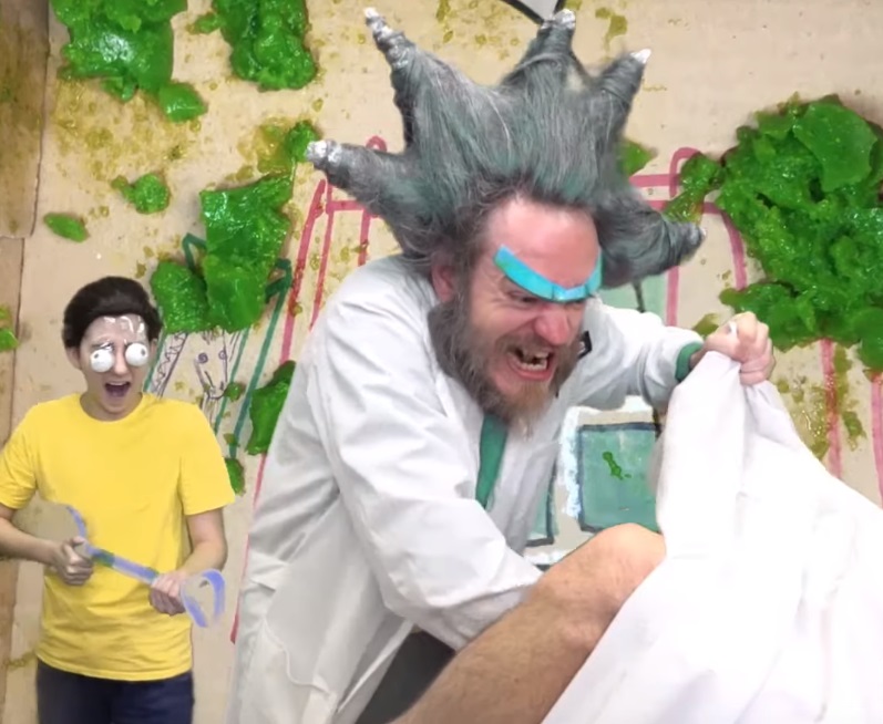 2x2 сделал бюджетный опенинг «Рика и Морти» — там даже Сыендук засветился - изображение обложка