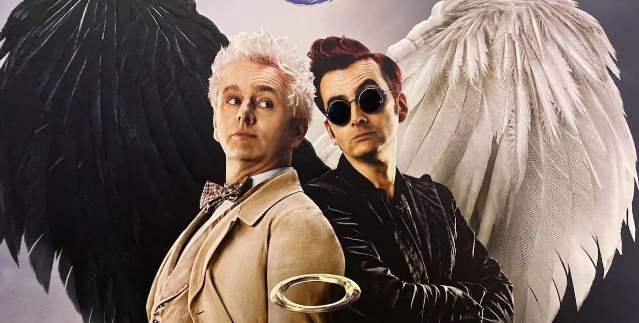 Обложка: Постер сериала «Благие знамения»