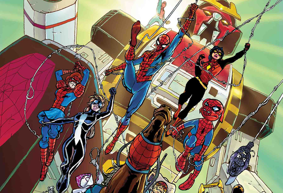 Паучий армагеддон! Больше кроссоверов Людей-пауков из разных вселенных - изображение обложка