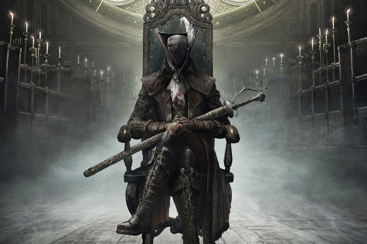 Обложка: промо-арт Bloodborne