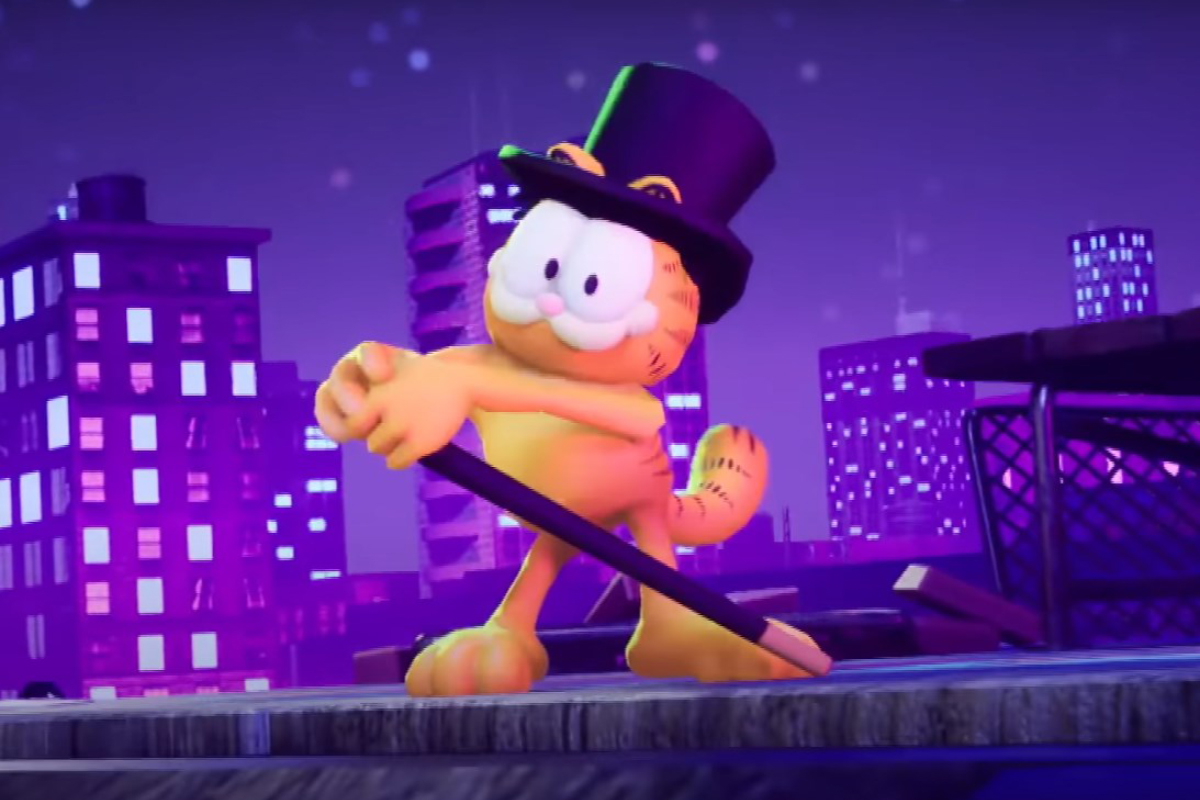 Кот Гарфилд станет новым бесплатным персонажем в Nickelodeon All-Star Brawl - изображение обложка