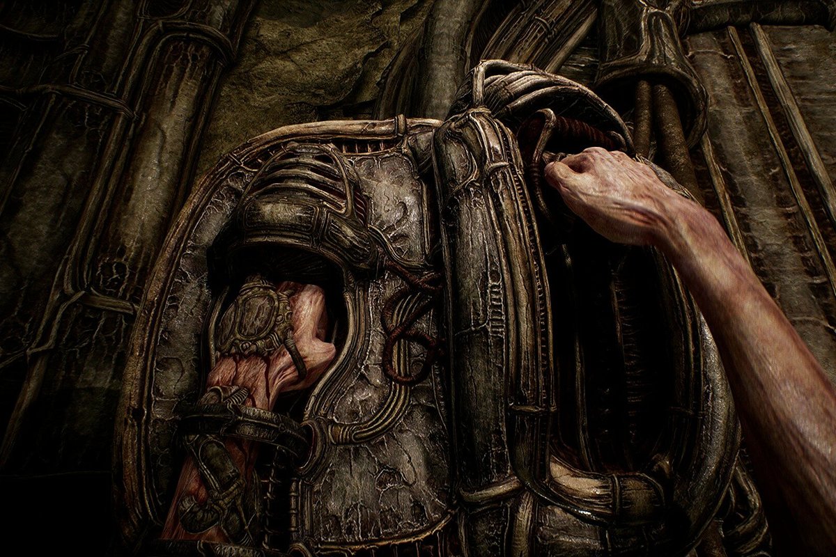 Обложка: скриншот Scorn