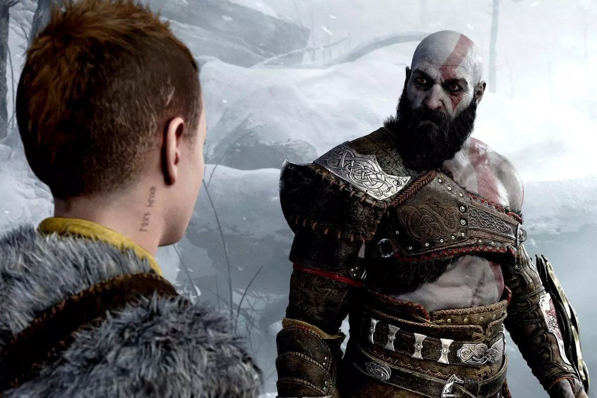 Обложка: скриншот God of War Ragnarok