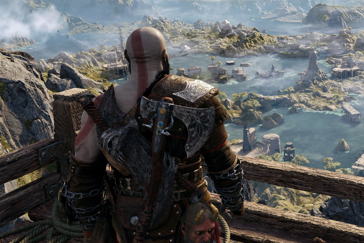 Обложка: скриншот God of War Ragnarok