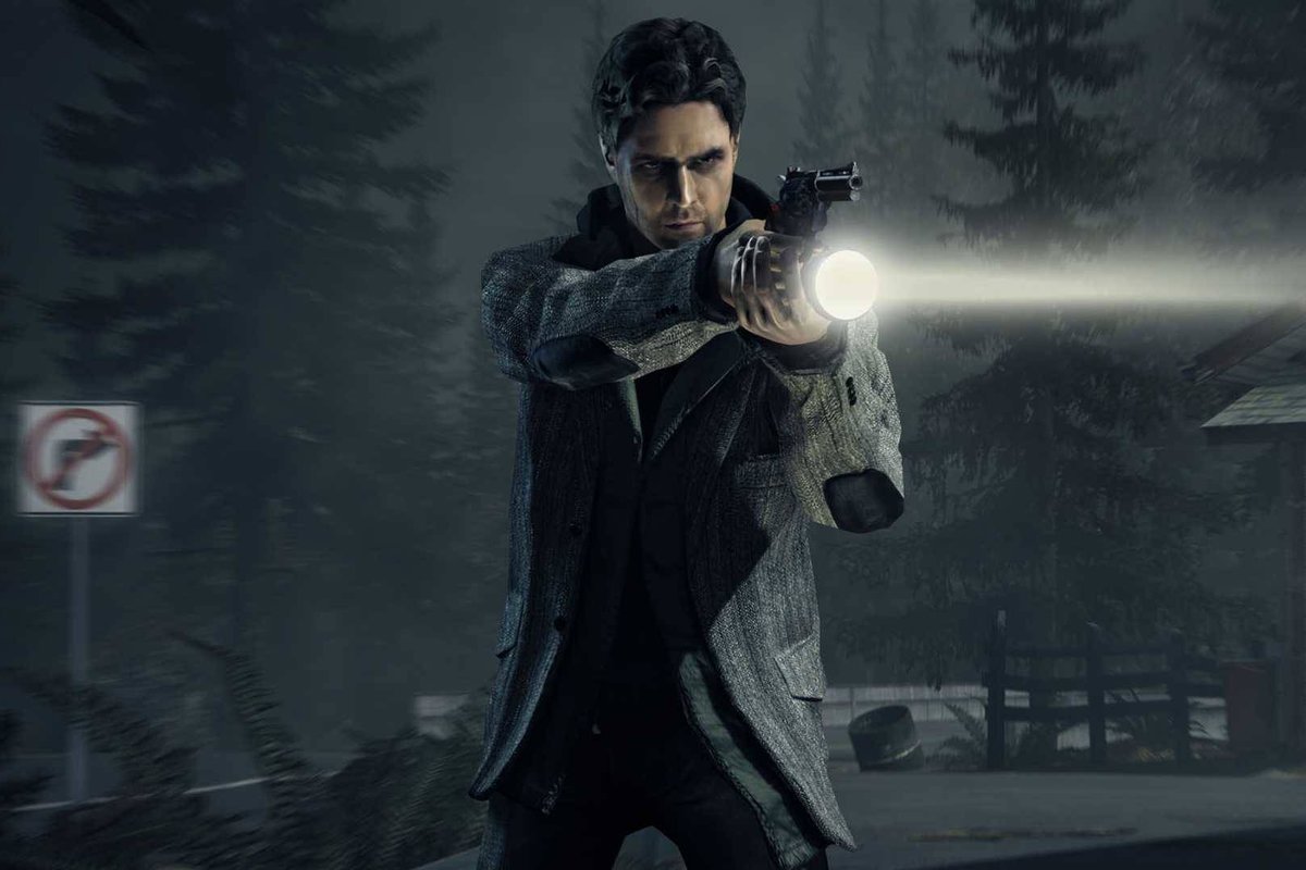 Обложка: скриншот Alan Wake Remastered﻿