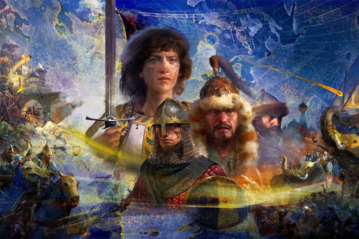 Обложка: промо-арт Age of Empires 4