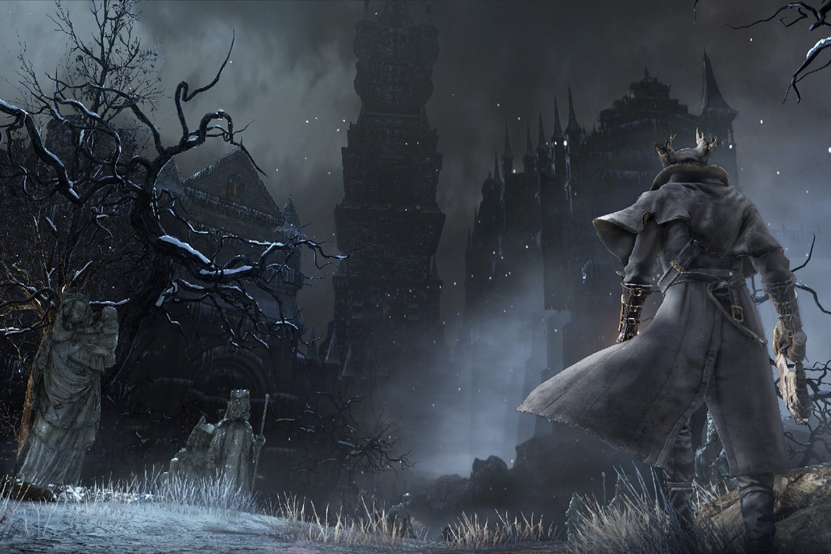 Обложка: скриншот Bloodborne