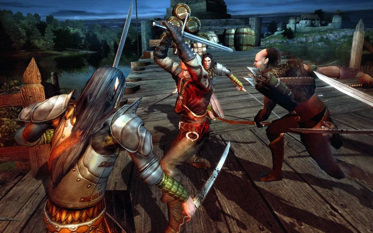 Обложка: скриншот из игры The Witcher