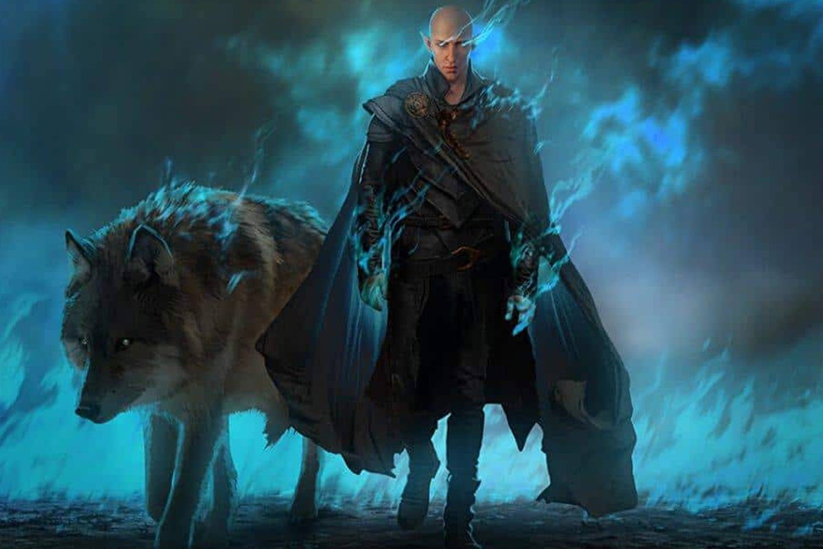 Обложка: промо-арт Dragon Age: Dreadwolf