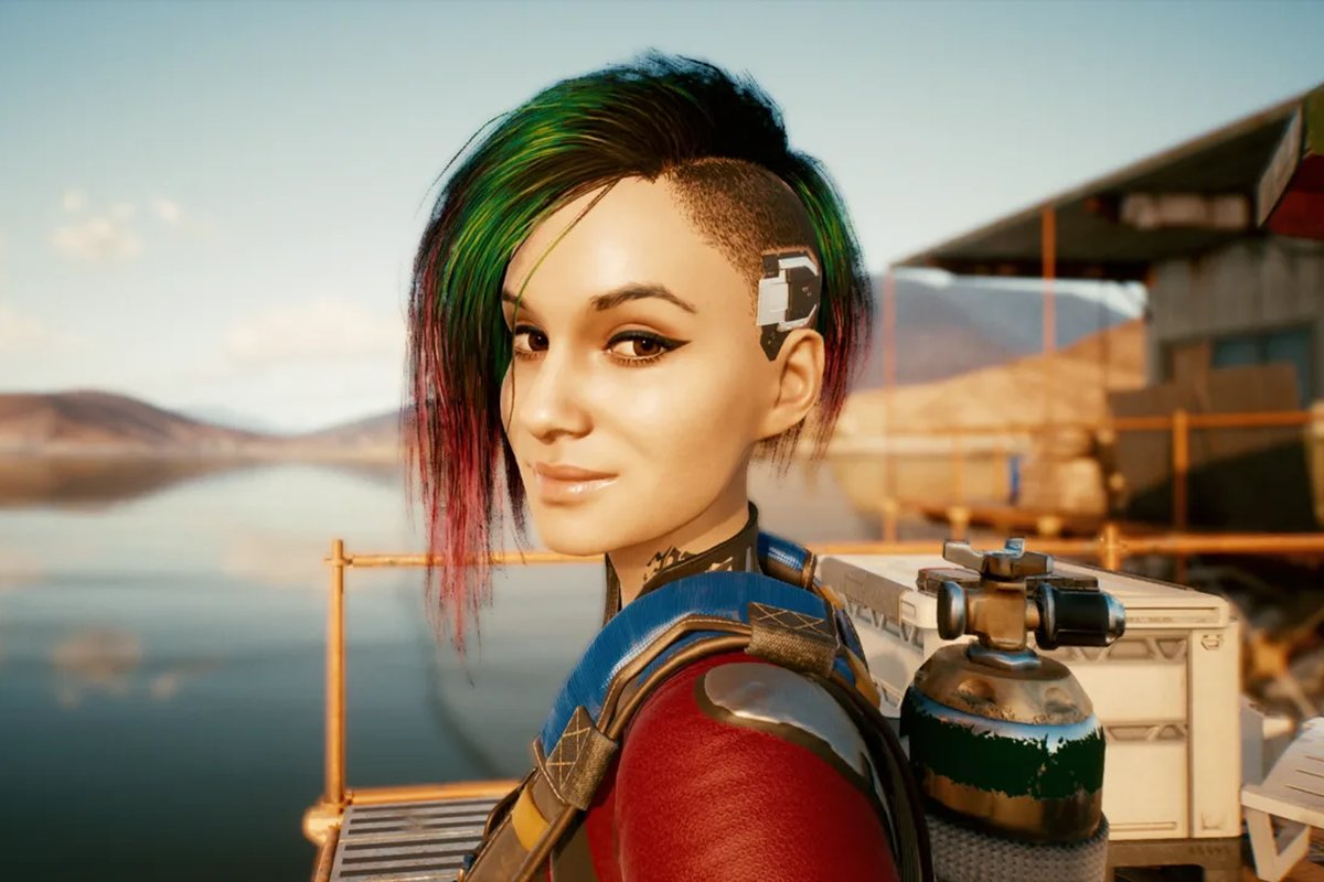 Обложка: скриншот Cyberpunk 2077﻿