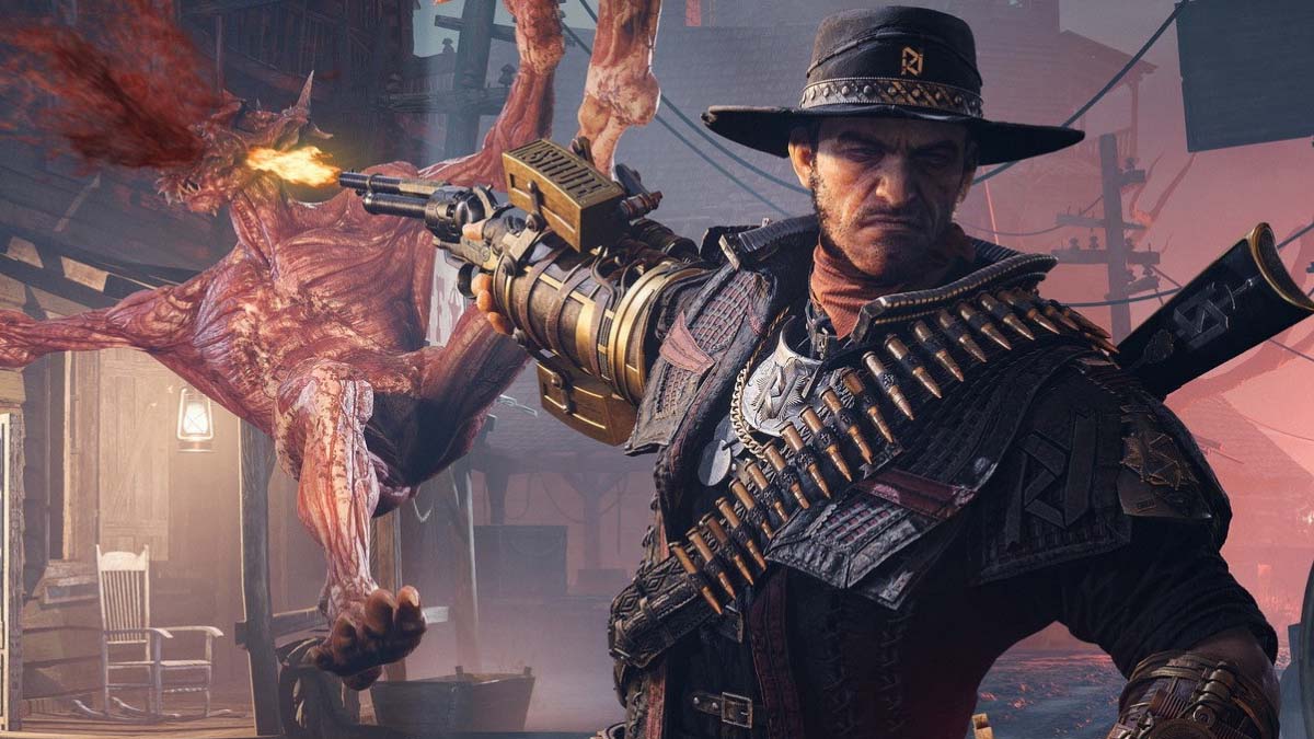 Обложка: скриншот из игры Evil West