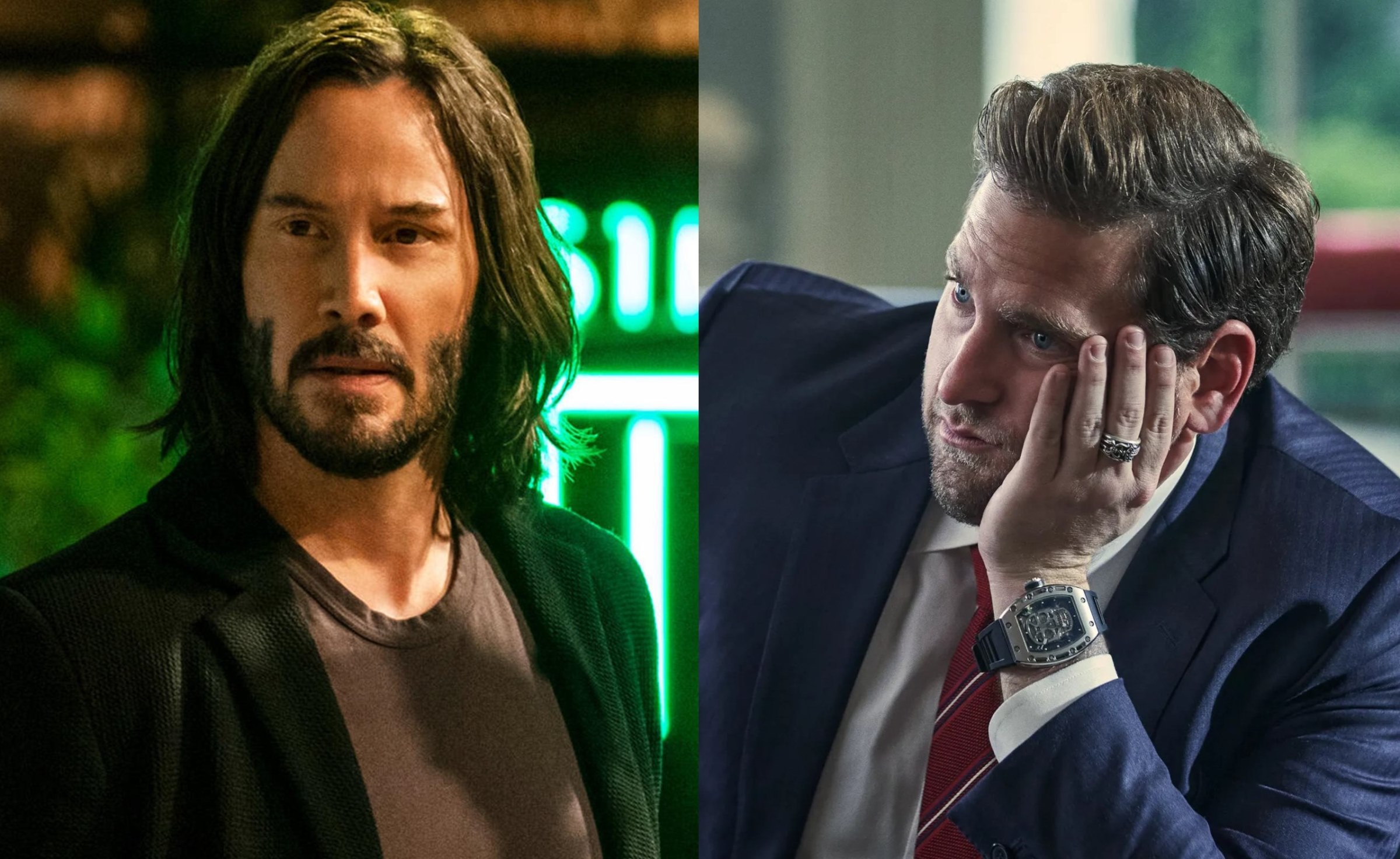 Обложка: Киану Ривз и Джона Хилл