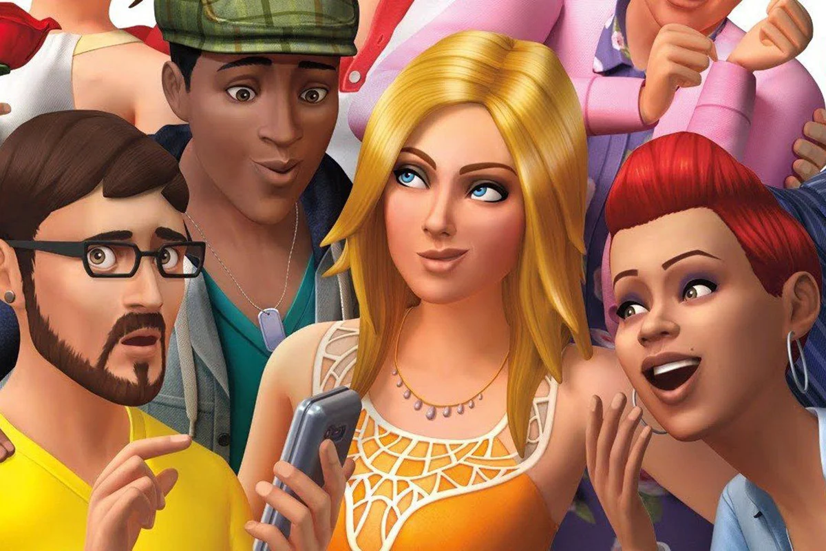 Обложка: The Sims 4